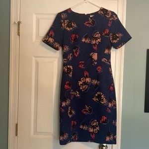 J crew factory floral dress
